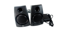Genuine Logitech Z130 2 Piece Multimedia Stereo Speakers 880-000146 picture