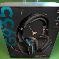 Logitech G935 Headband Gaming Headset - Black/Blue [READ] picture