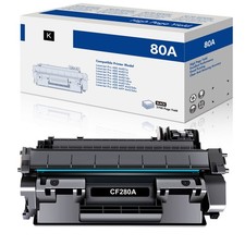 1-5PK CF280A 80A Black Toner Cartridge for HP LaserJet Pro 400 M401dne M401dw picture