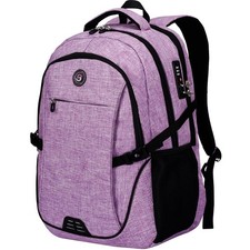 SHRRADOO Travel Laptop Backpack for Men Women, College High Large, Purple picture