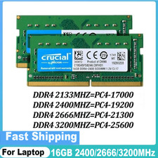 CRU DDR4 16GB 2400/2666/3200MHz RAM SODIMM For Laptop 260Pin 1.2V lot picture