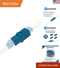 LC Fiber Coupler 10 Pack - Single Mode LC Coupler Set - Every LCUPC Fiber Con... picture