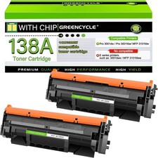 2PK W1380A Toner Cartridge with Chip Fit for HP LaserJet Pro 3001dw MFP 3101fdw picture