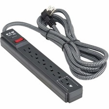 Eaton Tripp Lite 20ft 6-Outlet Surge Protector 5-15R Outlets Black picture