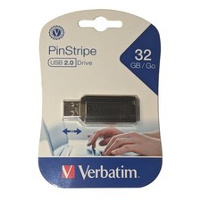 Verbatim ~ 32 GB ~ PinStripe USB 2.0 Flash Drive ~ New picture