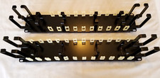 8 Ring Cable Management 2U G32WR-3 Black - QUANTITY OF 2 picture
