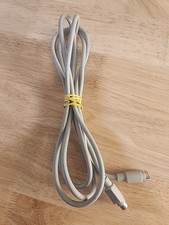 Apple 590-0552-A 8 Pin Printer Cable 6.5' Grey Vintage picture