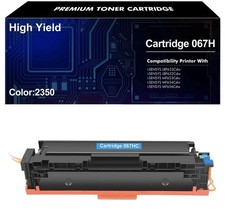 067H High Capacity Cyan Toner Cartridge for Canon 067H 067 Image Class picture