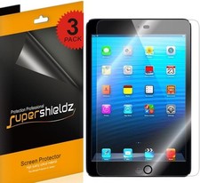 3 Pack Anti Glare Anti Fingerprint Matte Screen Protector for iPad Mini 3 2 1 picture