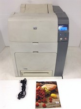 HP Color LaserJet 4700N Network Laser Printer 128MB w/ 719K Pages, No Toners picture