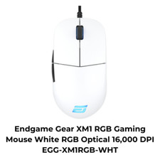 Endgame Gear XM1 RGB Gaming Mouse White RGB Optical 16,000 DPI EGG-XM1RGB-WHT picture