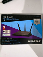 NETGEAR Nighthawk R7000 AC1900 WiFi Gaming Router 4-Port R7000-100PAS picture
