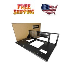 Lightweight Black Open Frame PC Case - Ideal for DIY Builds & Optimal Cooling picture