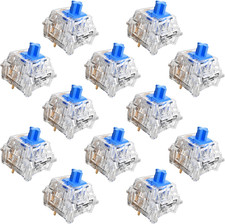 Keyboard Clickers for 3D Prints,36 Pcs Crystal Blue Switches Kit picture