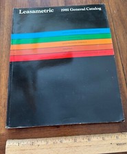 Vtg 1981 Catalog Leasametric data processing microprocessor Motorola picture