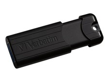 Verbatim Store n Go 32GB Pinstripe USB 3.0 Black 49317 USB Flash Drive 49317 picture