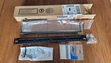 Leviton Cat 5e Flat Patch Panel 24 Port GigaMax 5e 5G596-U24. picture