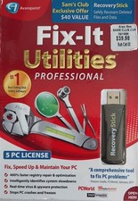 Avanquest Fix-It Utilites Professional 5 PC License + Recovery Stick Windows 7 picture