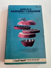 VINTAGE 1982 Apple II Assembly Language De Jong Blacksburg Sams Computing picture