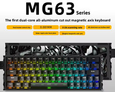 MG63 Wired Mechanical Gaming Keyboard RGB Backlit Compact 68-Key Keyboard USB-C picture