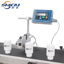 Automatic online inkjet printer without conveyor inkjet date text coding machine picture