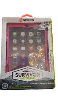 Griffin Survivor All-Terrain Rugged Case iPad mini 1/2/3 Pink/Black NEW  picture