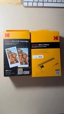 kodak mini 2 retro printer and catridge 30 sheets picture