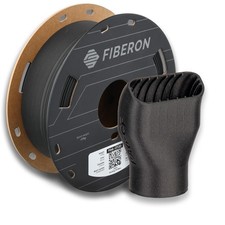 Polymaker Fiberon PA6-CF Carbon Fiber Nylon Filament 1.75mm Black 0.5kg, Fibe... picture