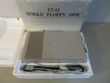 Vintage Commodore 1541 Floppy Disk Drive with Box and Cords Untested picture