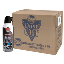 Falcon Dust-Off Compressed Gas Duster 10 oz 12 Cans picture