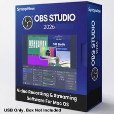 OBS Studio 2026 - Video Recording | Live Streaming Screen Recording Software MAC picture