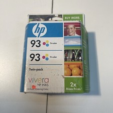 Two 93 Tri-color Printer Ink Cartridges C9513FN NEW. Exp 2009 Unopened Box. picture