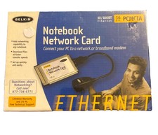 Belkin 100 PCMCIA Modem Combo PC Card Ethernet NEW picture