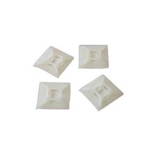 StarTech Self-adhesive Nylon Cable Tie Mounts - Pkg of 100 (HC102) picture