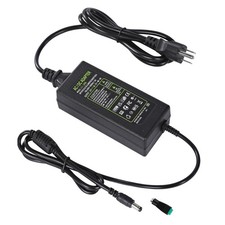 24V 6A Power Supply Adapter 144W,100-240V AC to DC LED Black picture