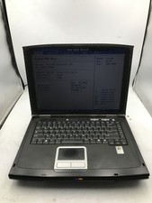 GATEWAY M520 LAPTOP - BOOTS TO BIOS - INTEL CELERON 2530MHZ - NO RAM - READ - BB picture