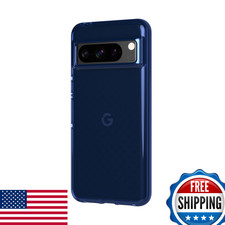 Tech21 Evo Check Google Pixel 8 Pro Case - 16ft Impact Protection-Midnight Blue picture
