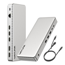 USB-C/USB-A to HDMI/DisplayPort Adapter 4K Triple Display USB-C Hub Max 100W PD picture