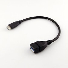 USB 3.1 C Male to USB 3.0 A Female OTG Data Charging Cable Adapter For Macbook picture