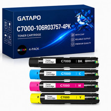 C7000 106R03757 High Yield Toner Cartridge for Xerox VersaLink C7000N BK/C/M/Y picture