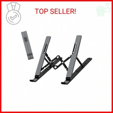 Gogoonike Adjustable Laptop Stand, Portable Laptop Riser for Desk, ABS+Silicone picture