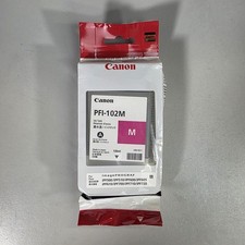 Canon PFI-102M Magenta 130ml Genuine Original Ink Tank Exp: 2015/06 New Sealed picture