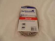 StarTech MXT100FF 6' Straight Thru Serial Cable - DB9 F/F- DB9 F/F Retail  31-4 picture