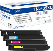 TN-635XL TN-635 High-Yield Toner Cartridge for Brother HL & MFC Series Printers picture
