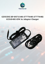 lot of 10 GENUINE HP 693715-001 677770-001 677770-002 613149-001 65W Ac Charger picture