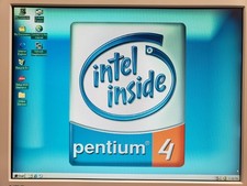 Vintage Zdad Custom Clone Retro Gaming PC P4 2.4GHz Intel D865PERL Mobo Win-98 picture