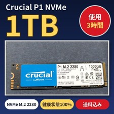 Crucial P1 1TB NVMe M.2 2280 SSD PCIe Solid State Drive Unused picture