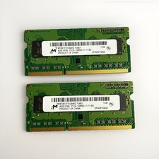 2x 4GB DDR3L 1600MHz PC3L-12800S Laptop RAM Micron 8GB Total picture