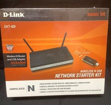 D-Link DKT-408 New Old Stock Wireless N Starter kit (Router and USB Stick) picture