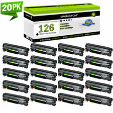 20 PK CRG126 Black Toner Cartridge Fit for Canon ImageClass LBP6200d LBP6230dw picture